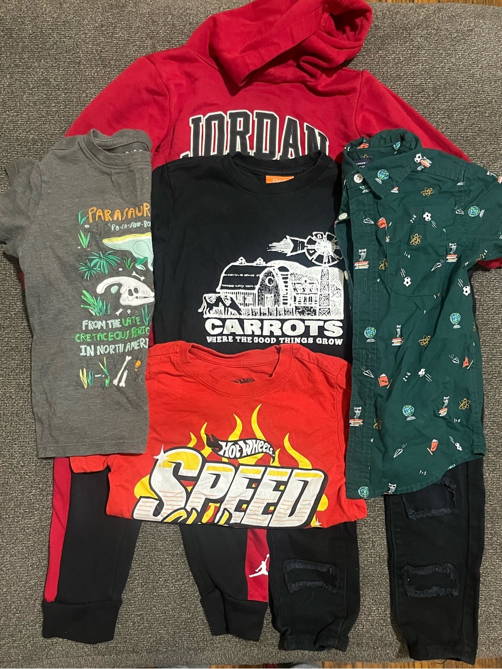 Boy Lot Size 4/4T. Jordan.Mattel.Etc